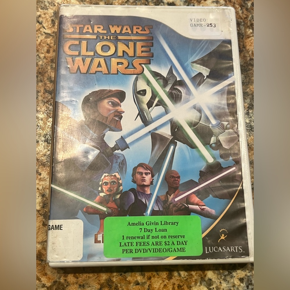 Star Wars The Clone Wars Lightsaber Duels Nintendo Wii Game